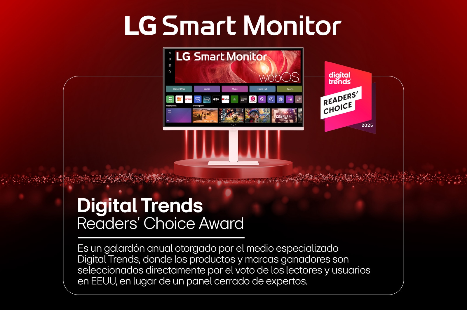 Dimensiones LG Smart Monitor - 32U720SA-W